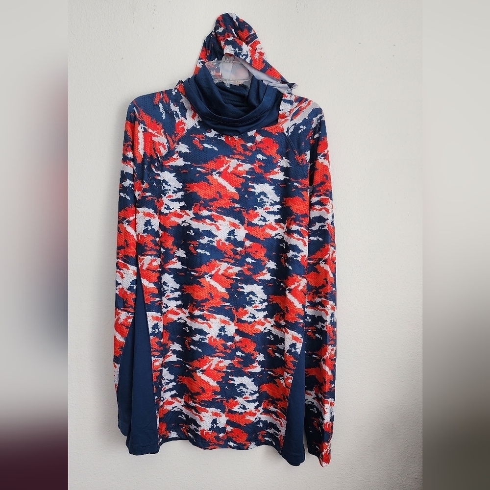 Guide Gear Double Lined Athletic Pullover with Neck/Face Protective Covering XL